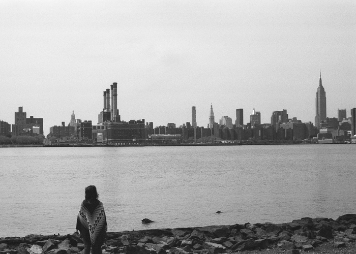 IN FRONT OF US: MANHATTAN FROM BROOKLYN